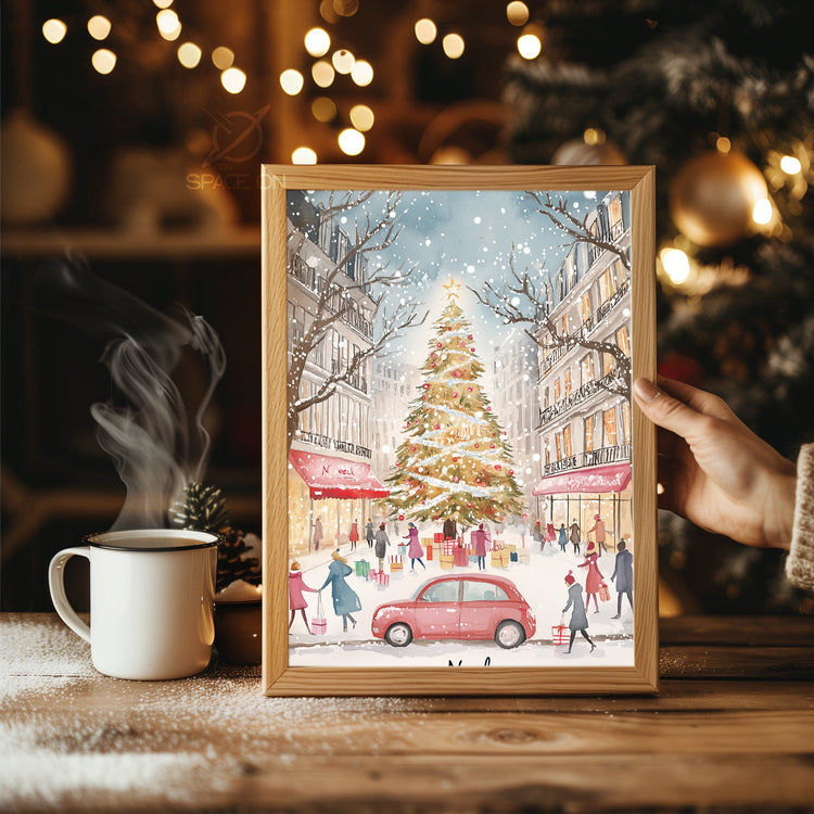 Traditional Holiday Decor Poster Tablosu