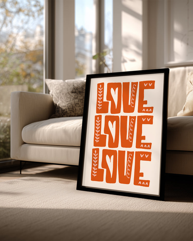 Triple Love Poster Tablosu