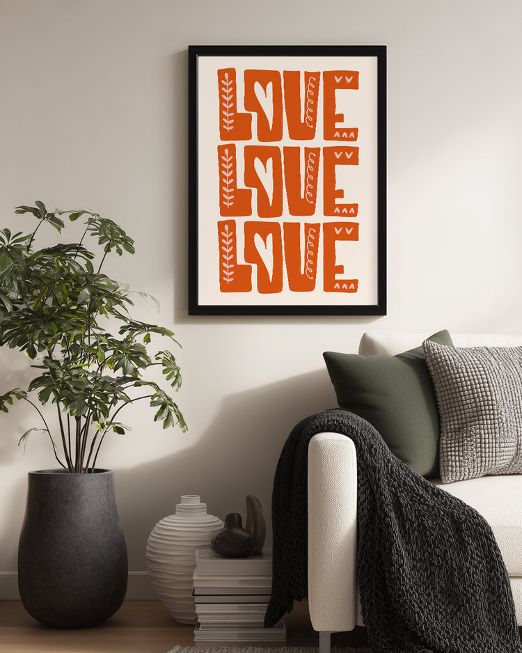 Triple Love Poster Tablosu