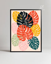 Tropical Layer Poster Tablosu