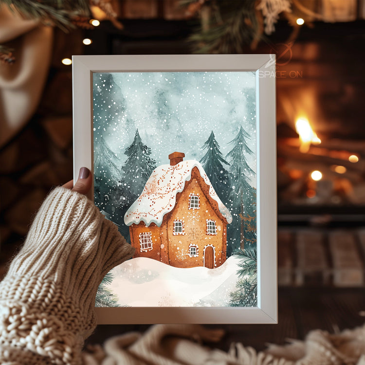 Tundra Winter View Poster Tablosu