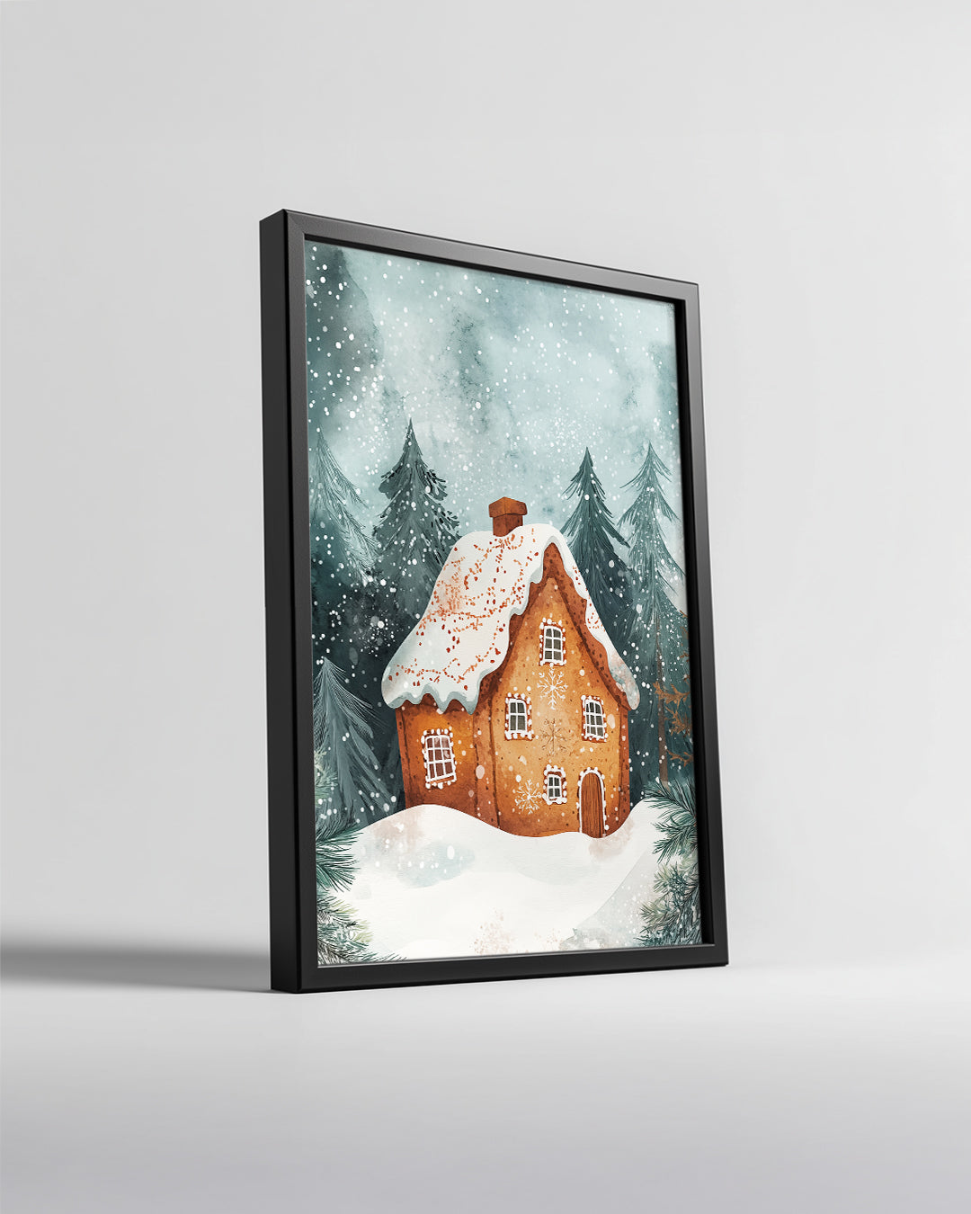 Tundra Winter View Poster Tablosu