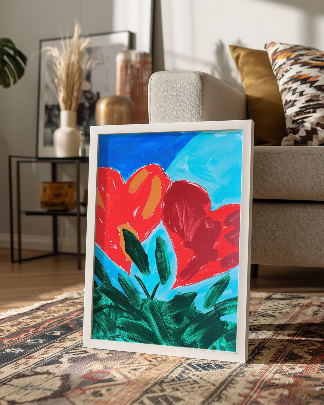 Two Hearts Poster Tablosu