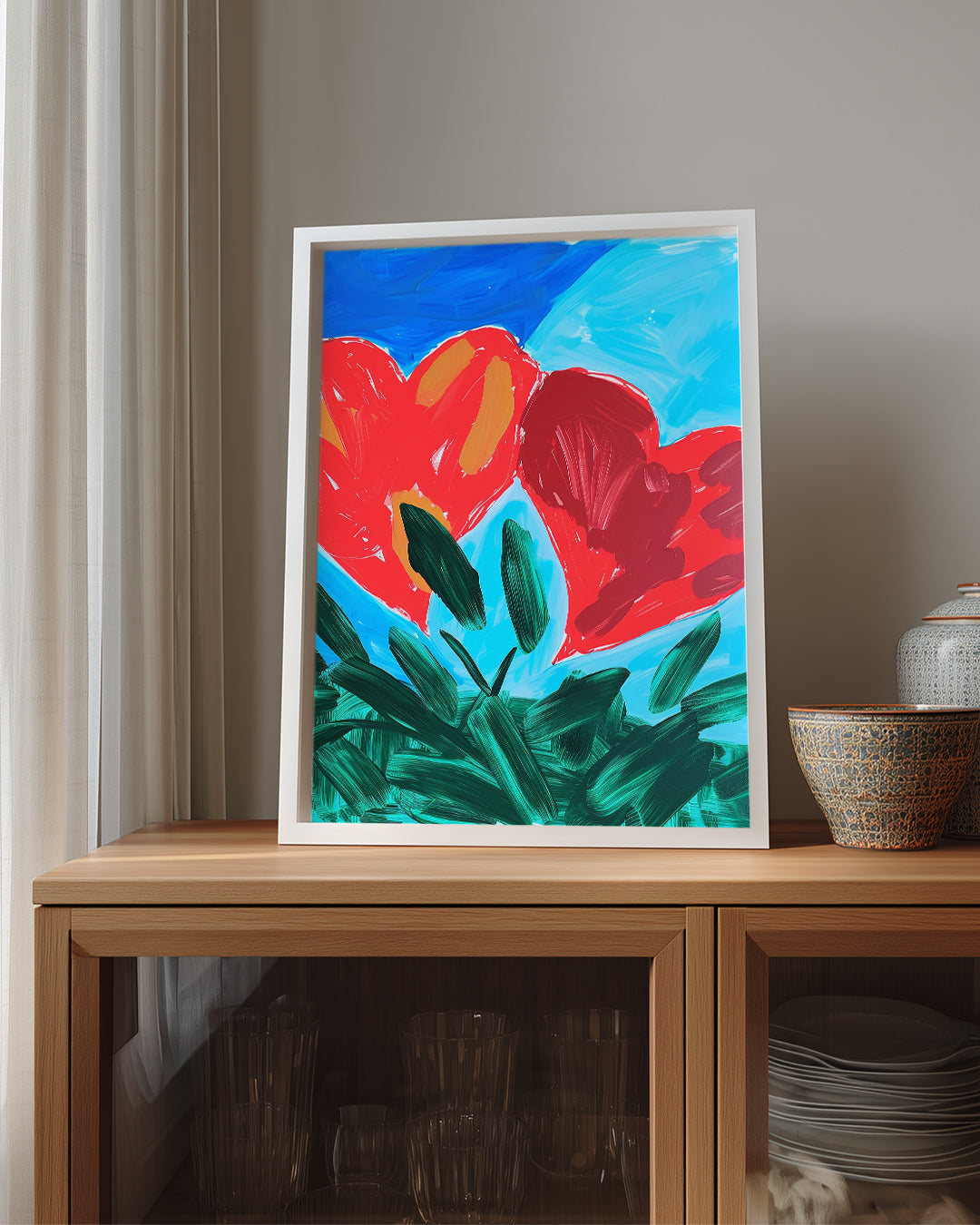 Two Hearts Poster Tablosu