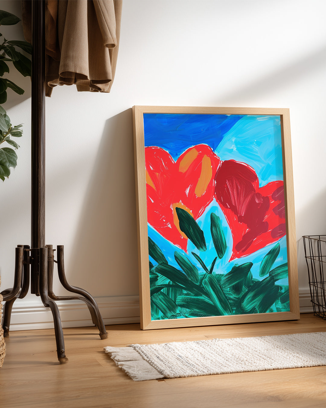 Two Hearts Poster Tablosu