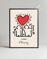 Unity Heart Poster Tablosu