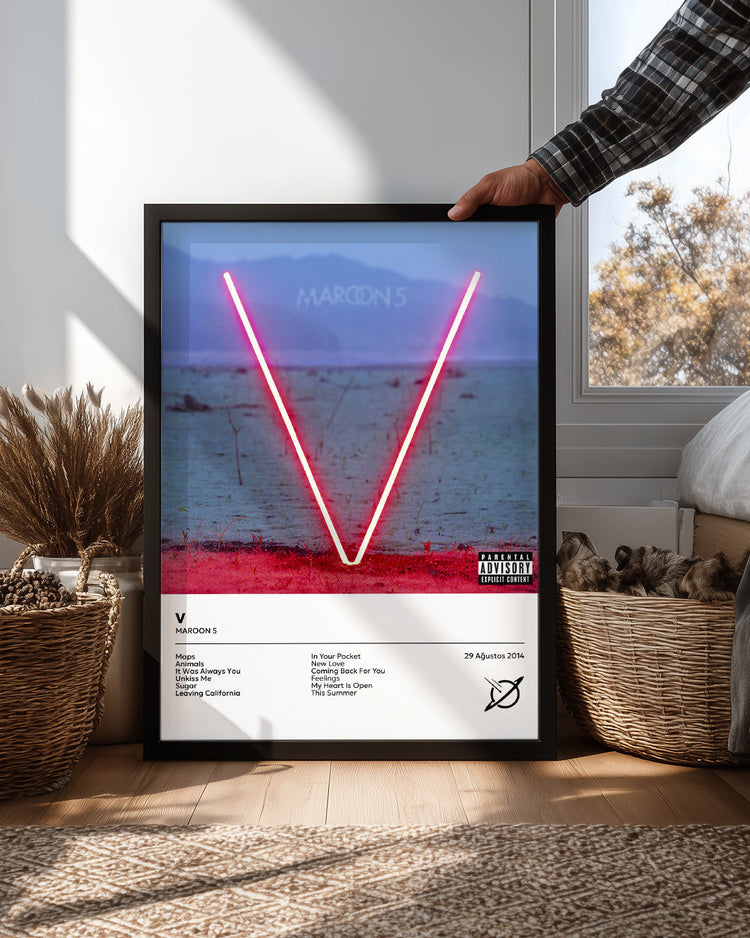 V - Maroon 5 Poster Tablosu