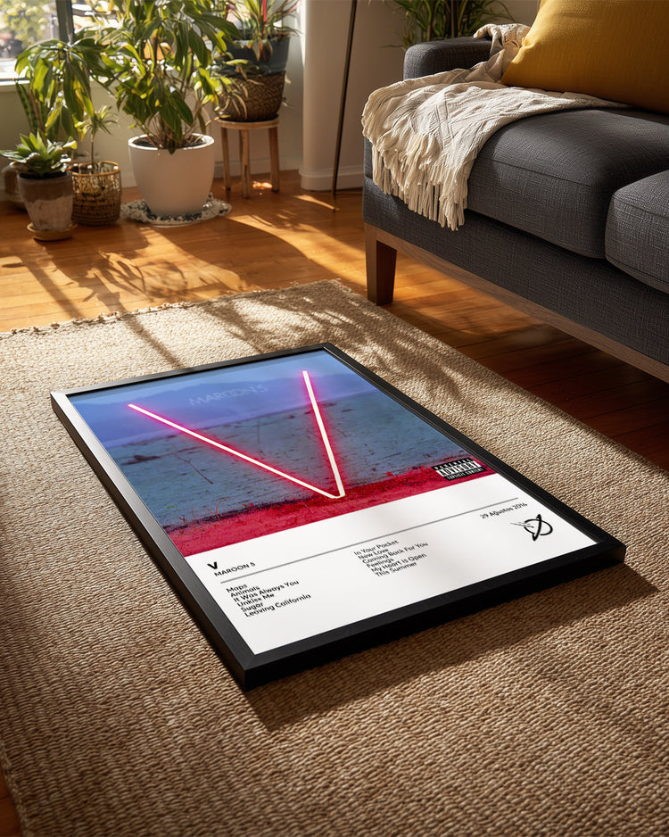 V - Maroon 5 Poster Tablosu