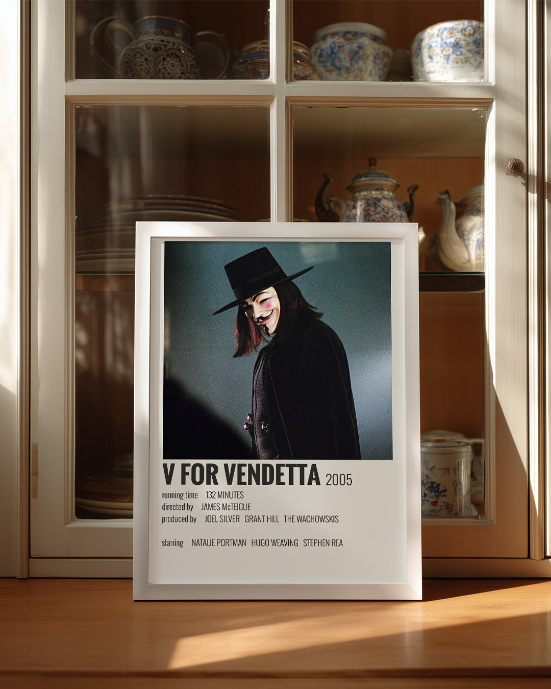 V For Vendetta Poster Tablosu