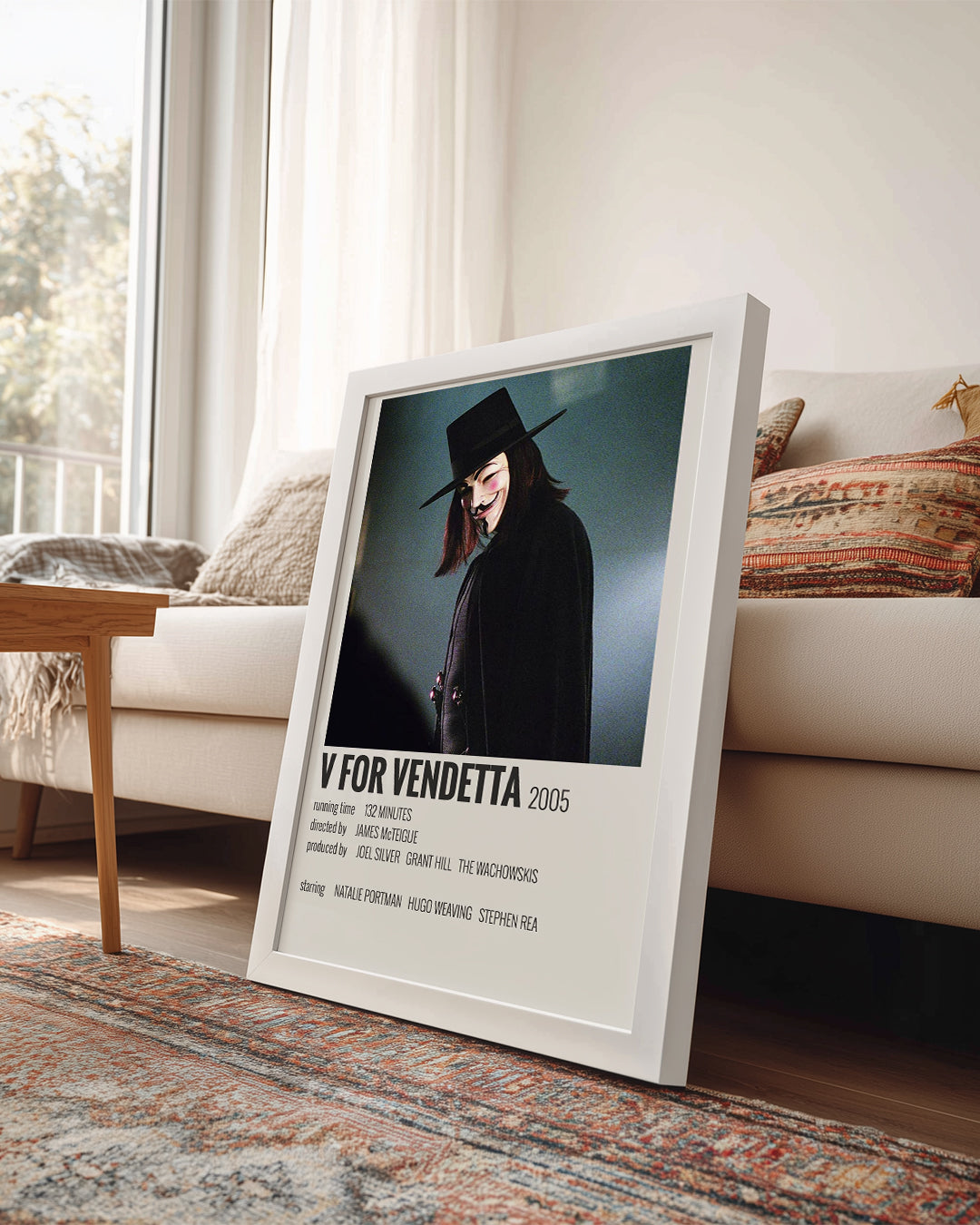 V For Vendetta Poster Tablosu