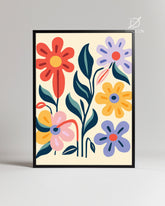 Vague Jardin Poster Tablosu