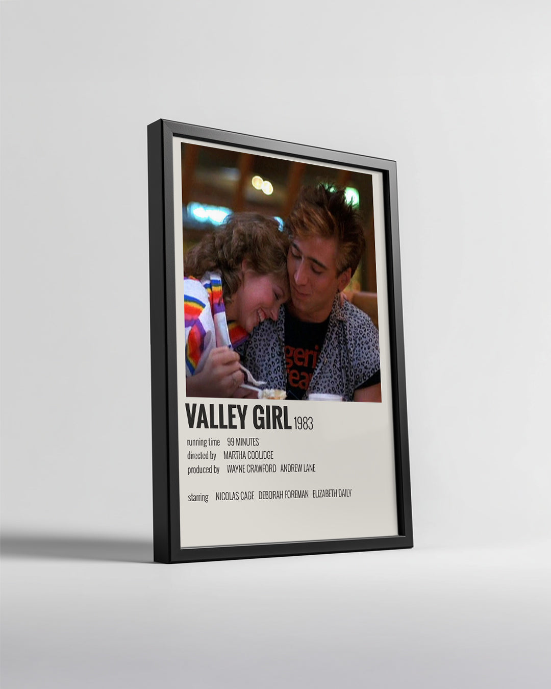 Valley Girl Poster Tablosu