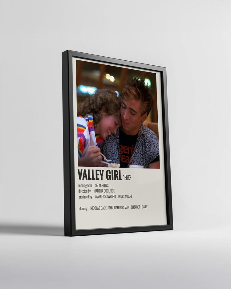 Valley Girl Poster Tablosu