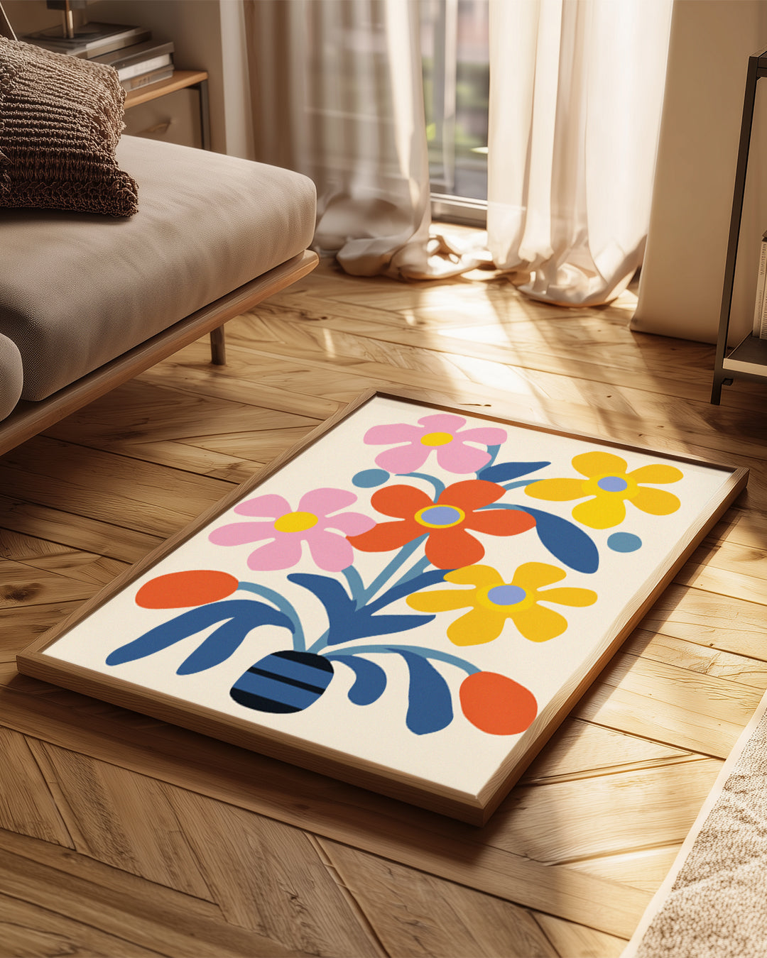 Vase Pop Poster Tablosu