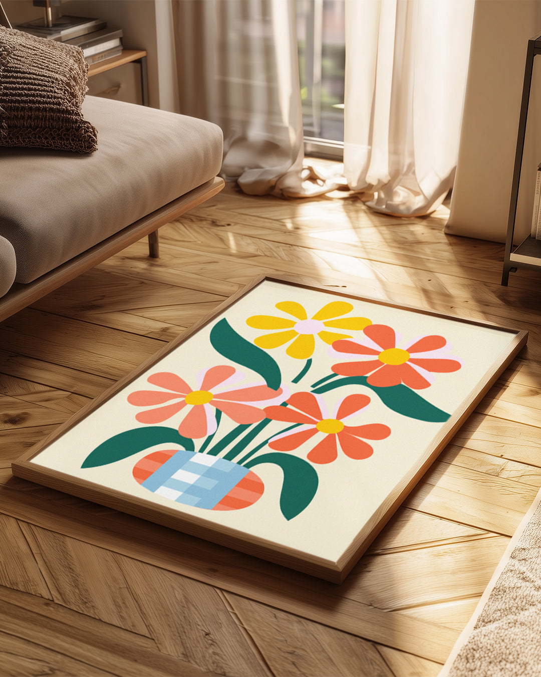 Vase Rayon Poster Tablosu