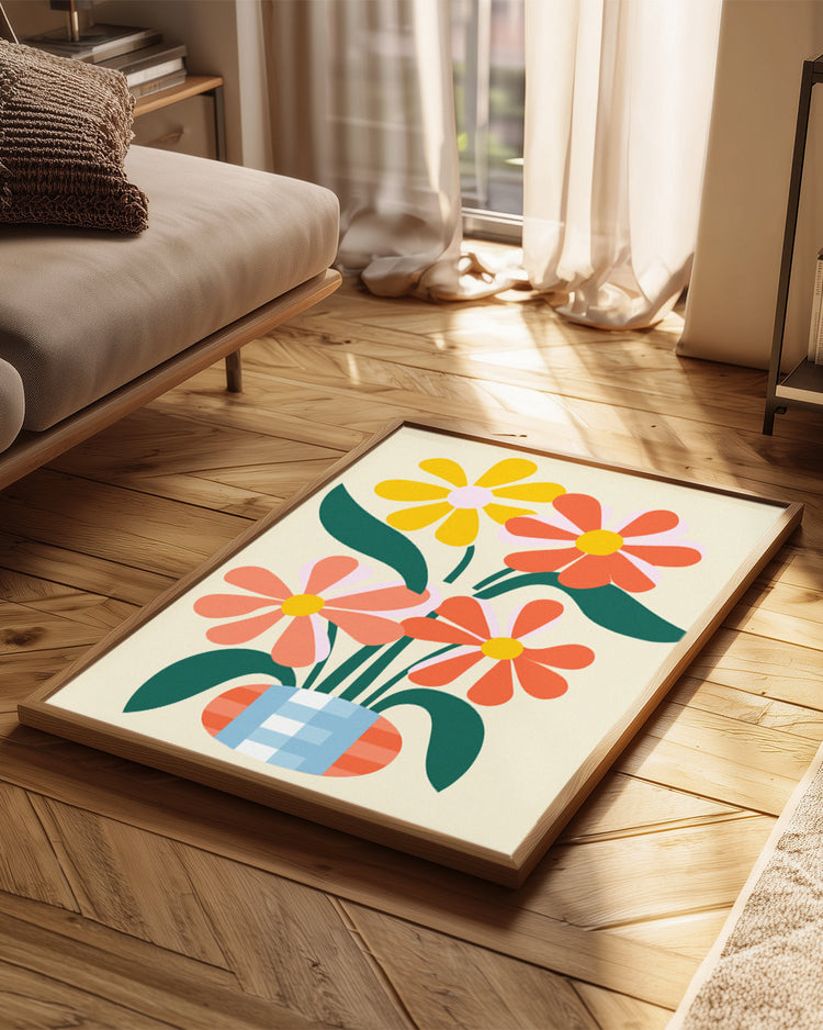 Vase Rayon Poster Tablosu