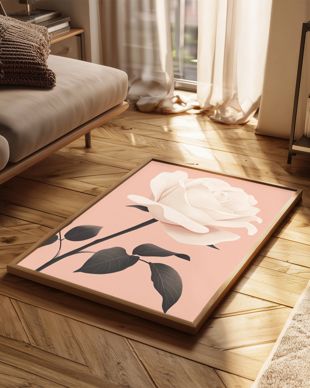 Velvet Rose Poster Tablosu