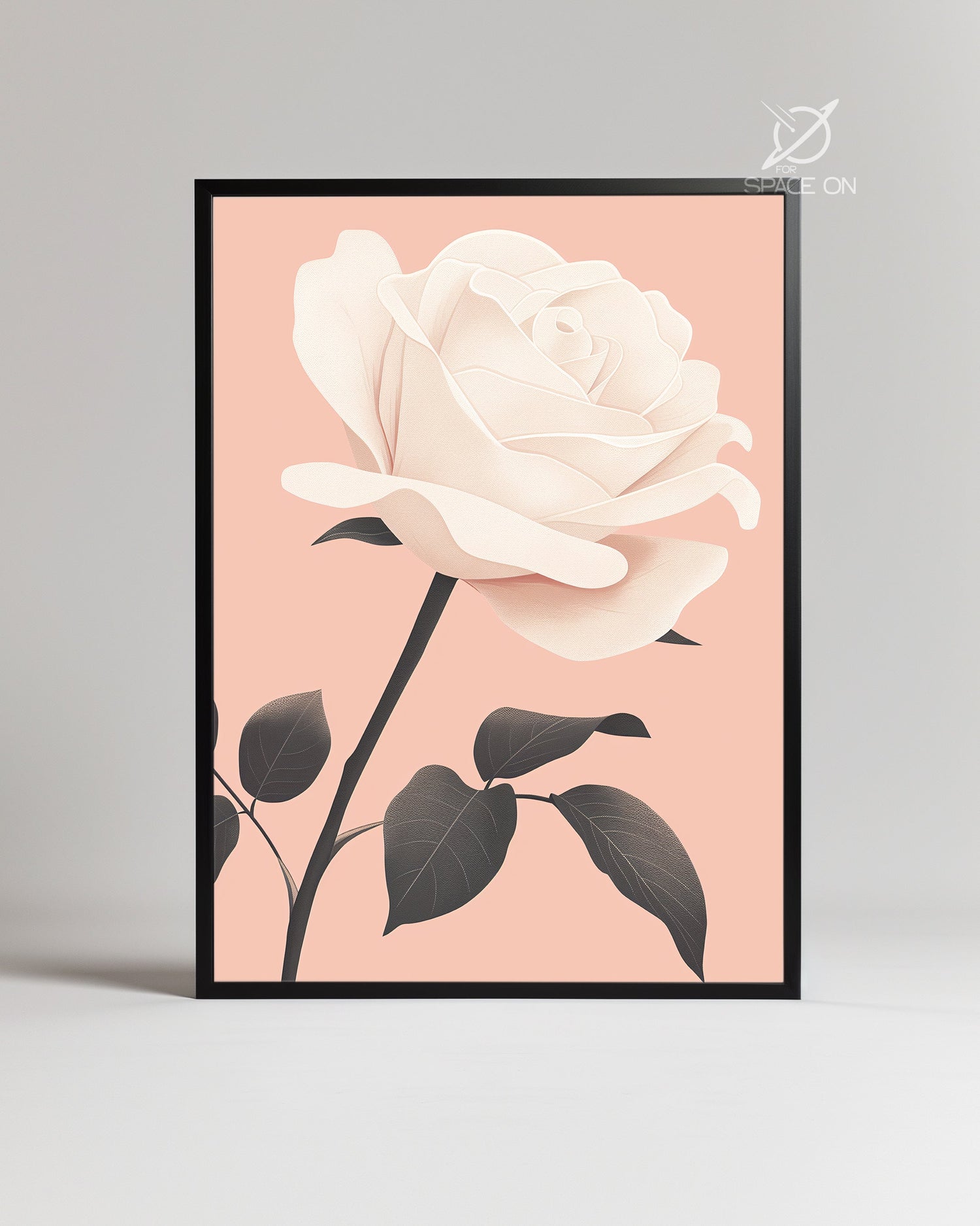 Velvet Rose Poster Tablosu