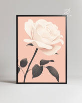 Velvet Rose Poster Tablosu