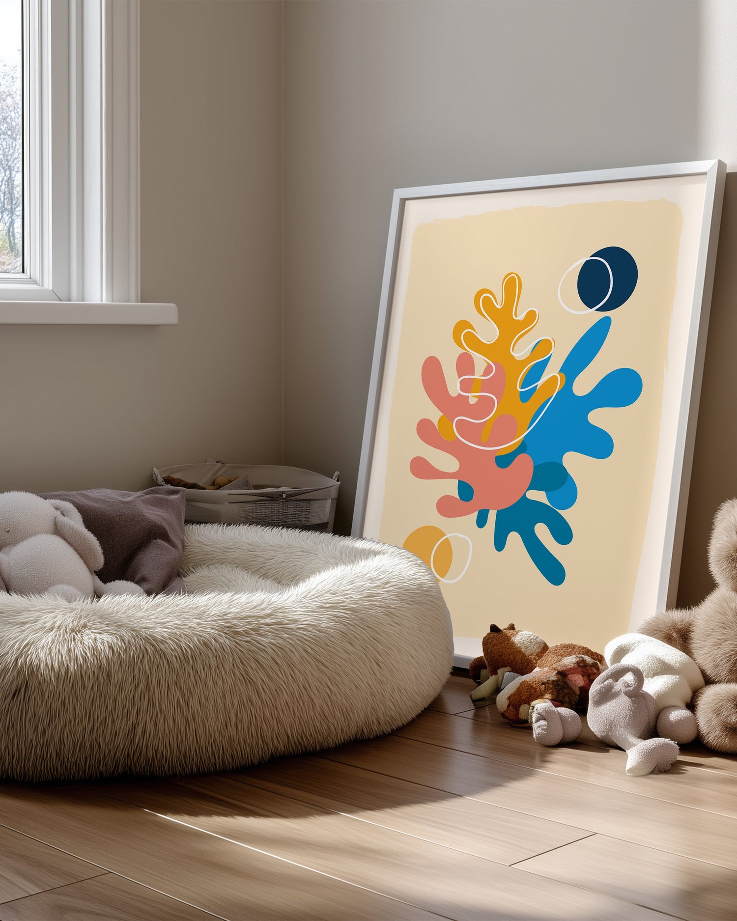 Vibrant Branche Poster Tablosu