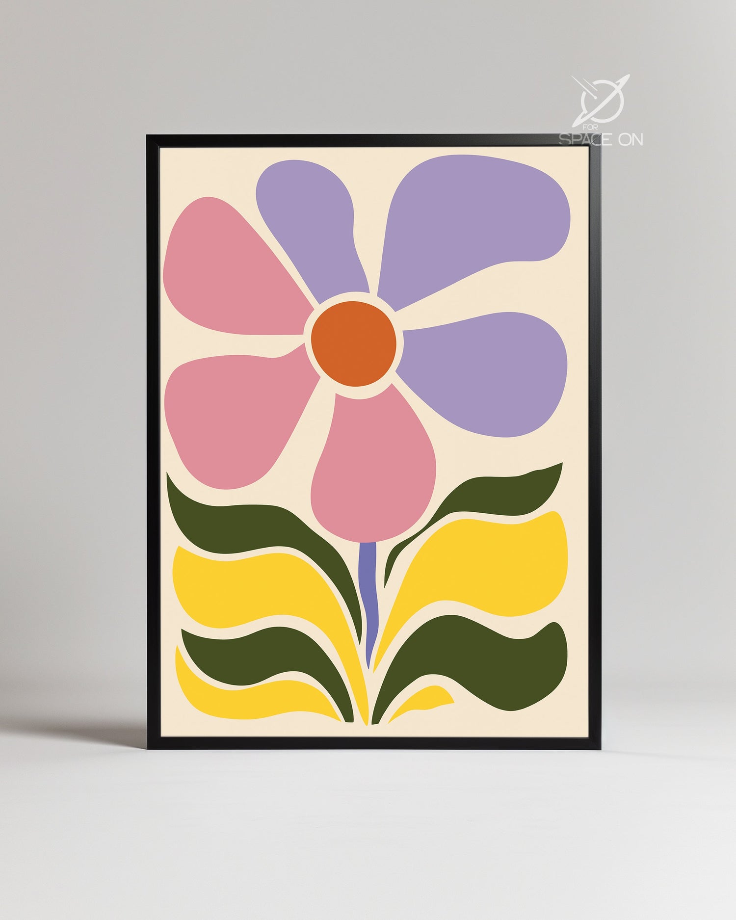 Vibrant Leaf Poster Tablosu
