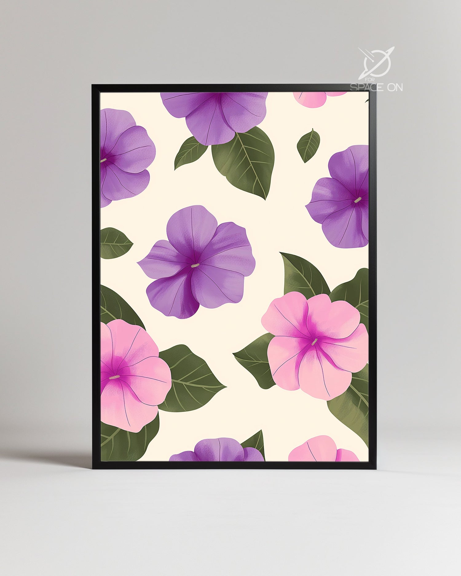 Vibrant Violet Poster Tablosu