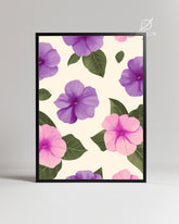 Vibrant Violet Poster Tablosu