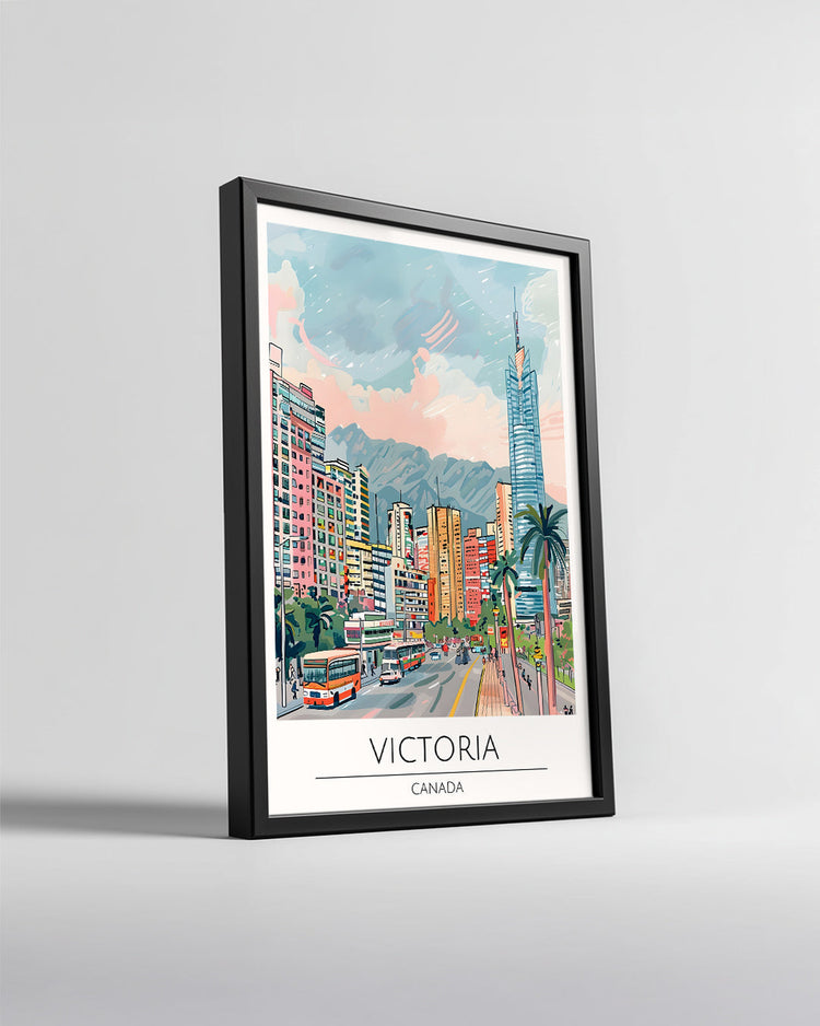 Victoria Kanada Poster Tablosu