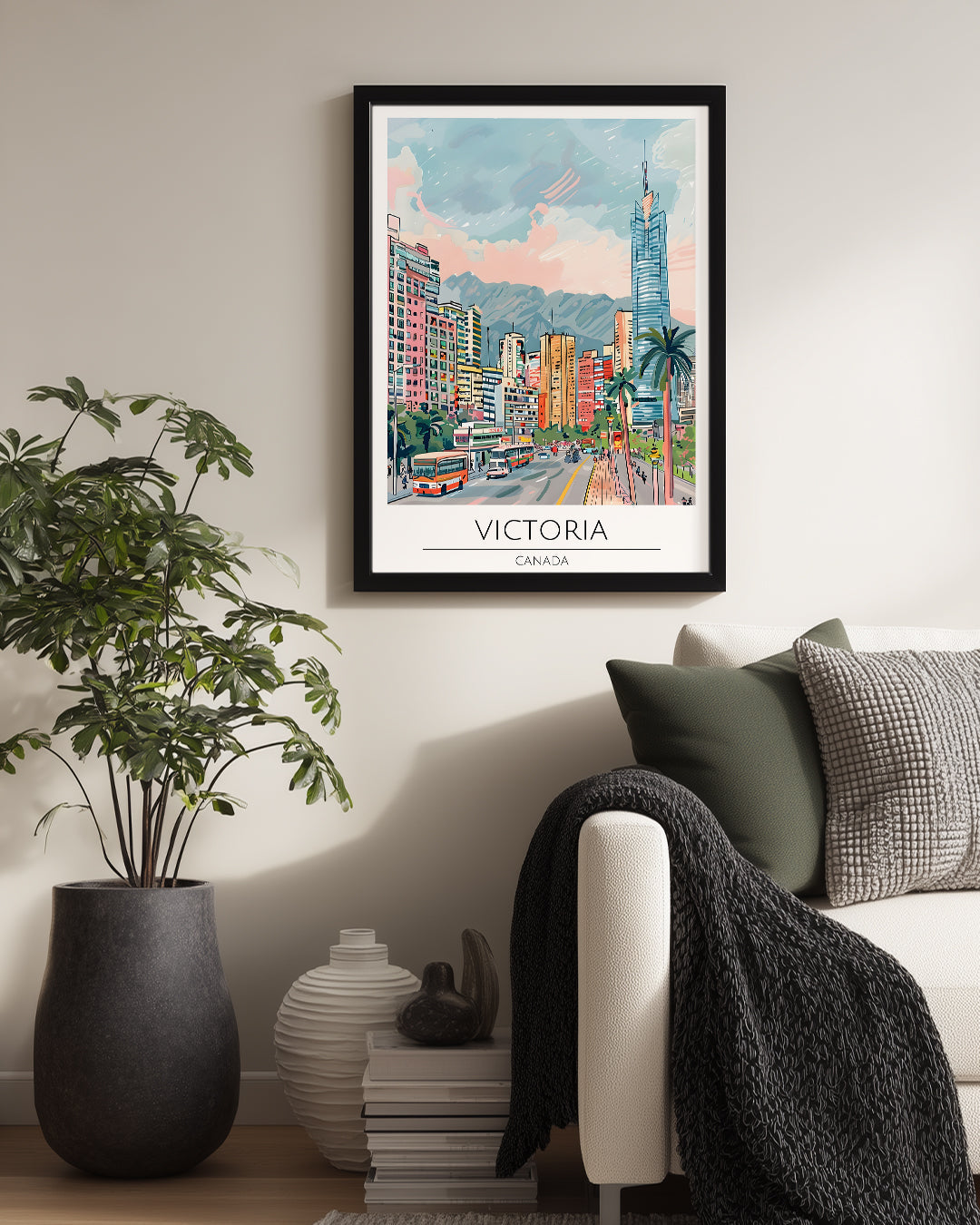 Victoria Kanada Poster Tablosu