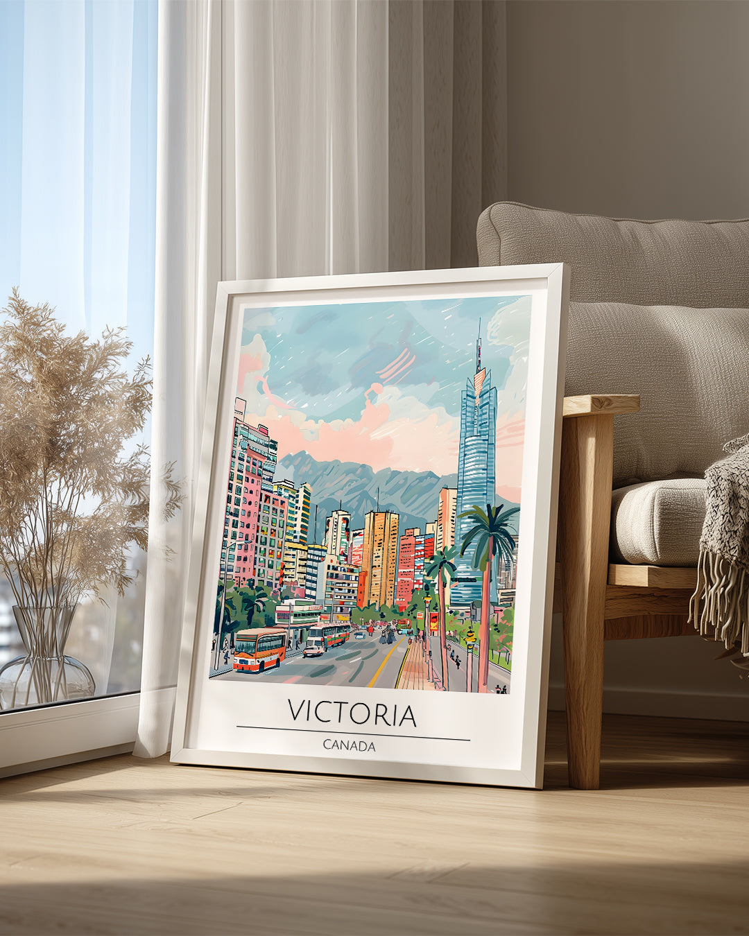 Victoria Kanada Poster Tablosu