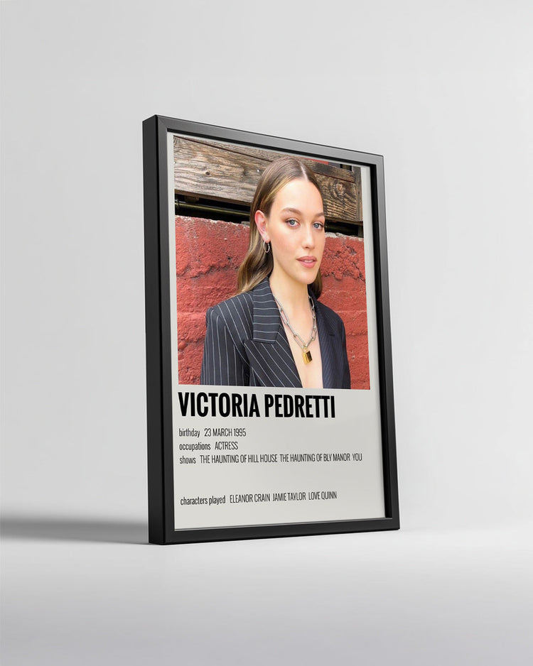 Victoria Pedretti Poster Tablosu