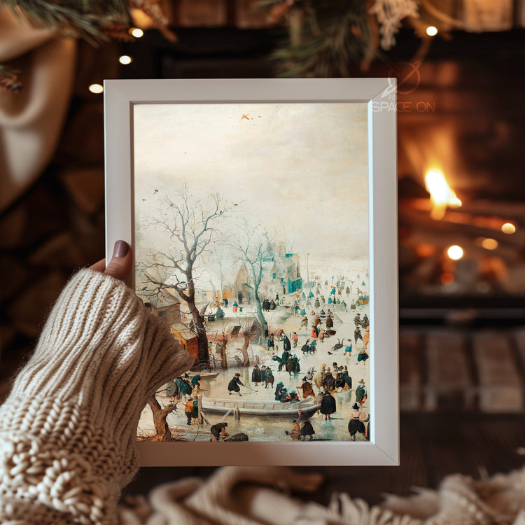 Vintage Christmas Ornaments Poster Tablosu