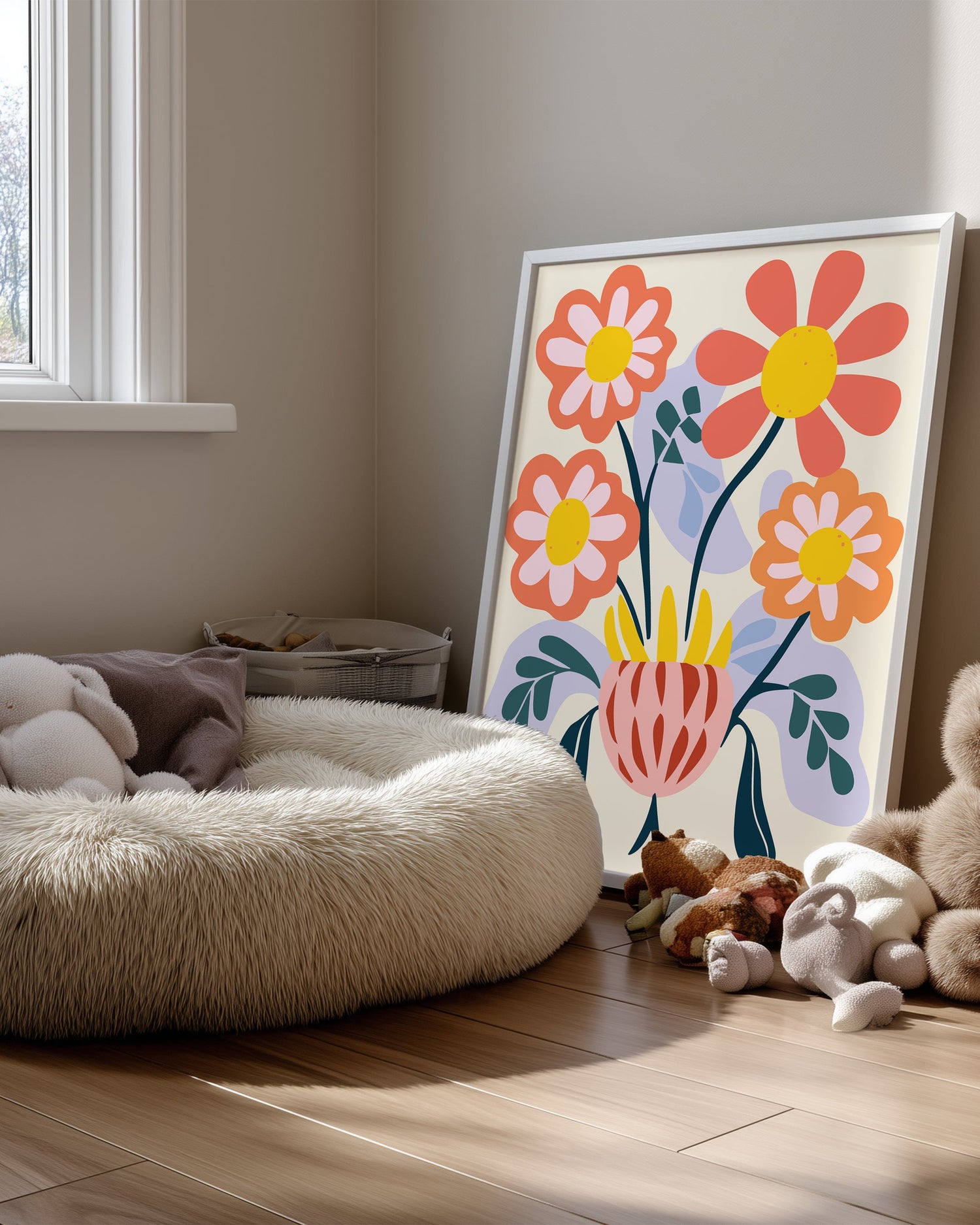 Vivid Vase Poster Tablosu