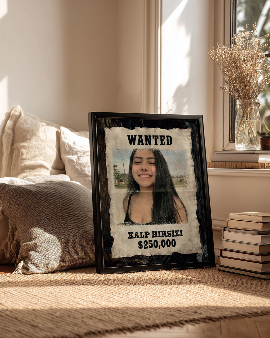 Wanted Poster Table