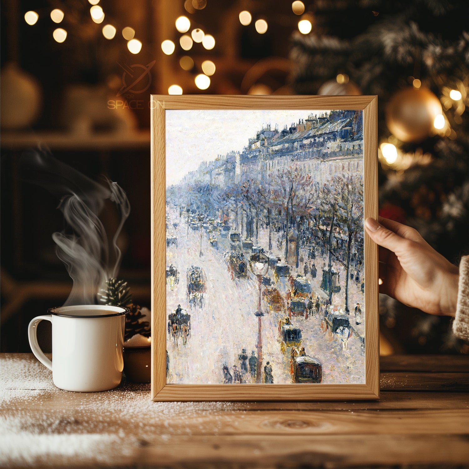 Walking In Wonderland Poster Tablosu