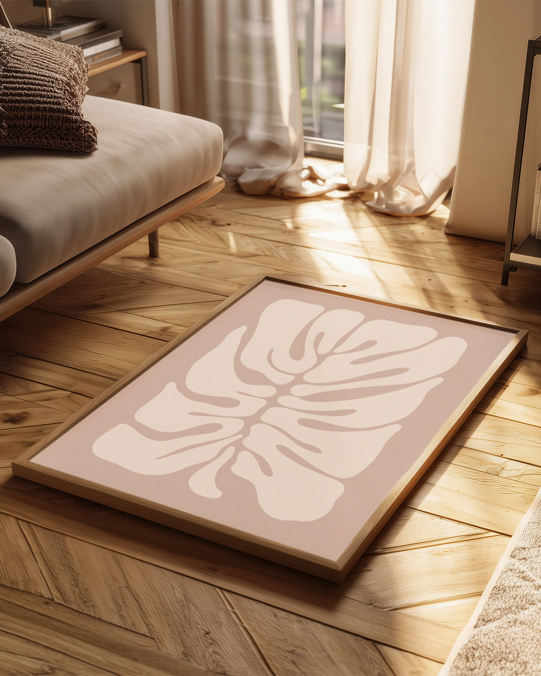 Warm Leaf Poster Tablosu