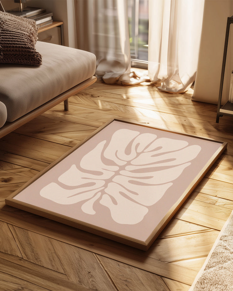 Warm Leaf Poster Tablosu