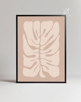 Warm Leaf Poster Tablosu