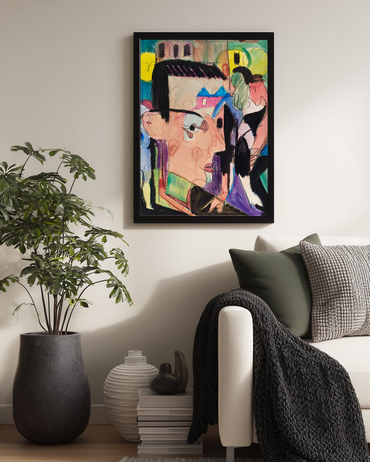 Water Face Poster Tablosu