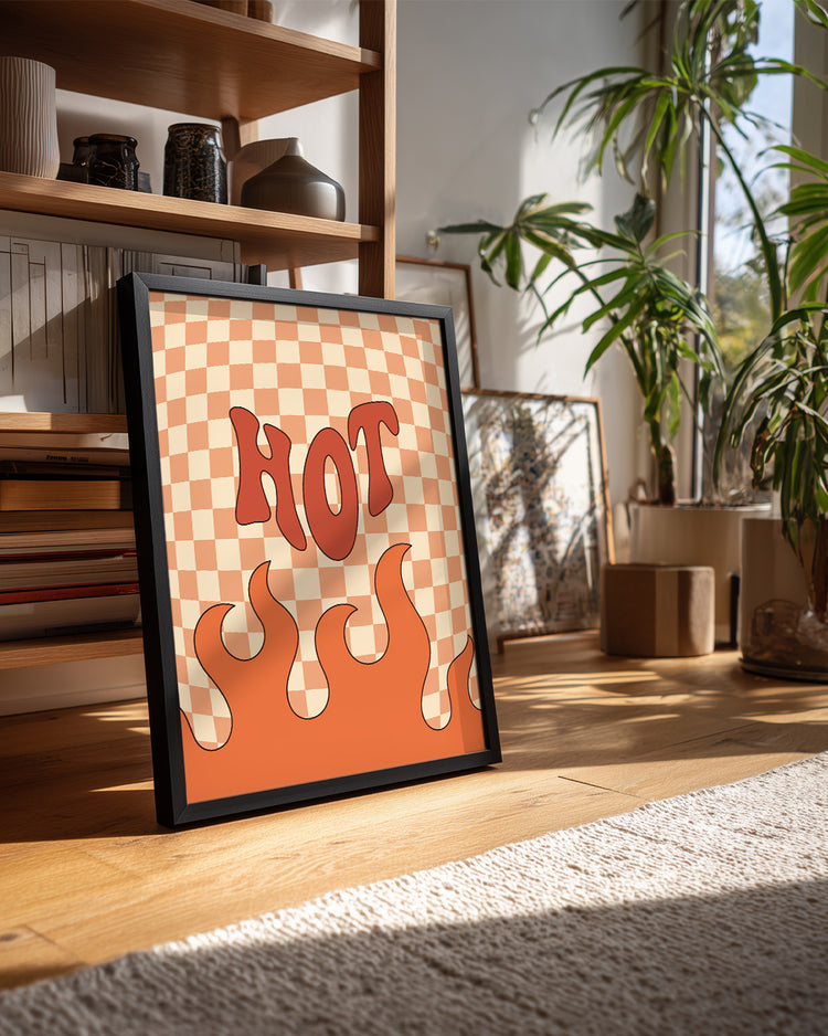 Wavy Hot Poster Tablosu