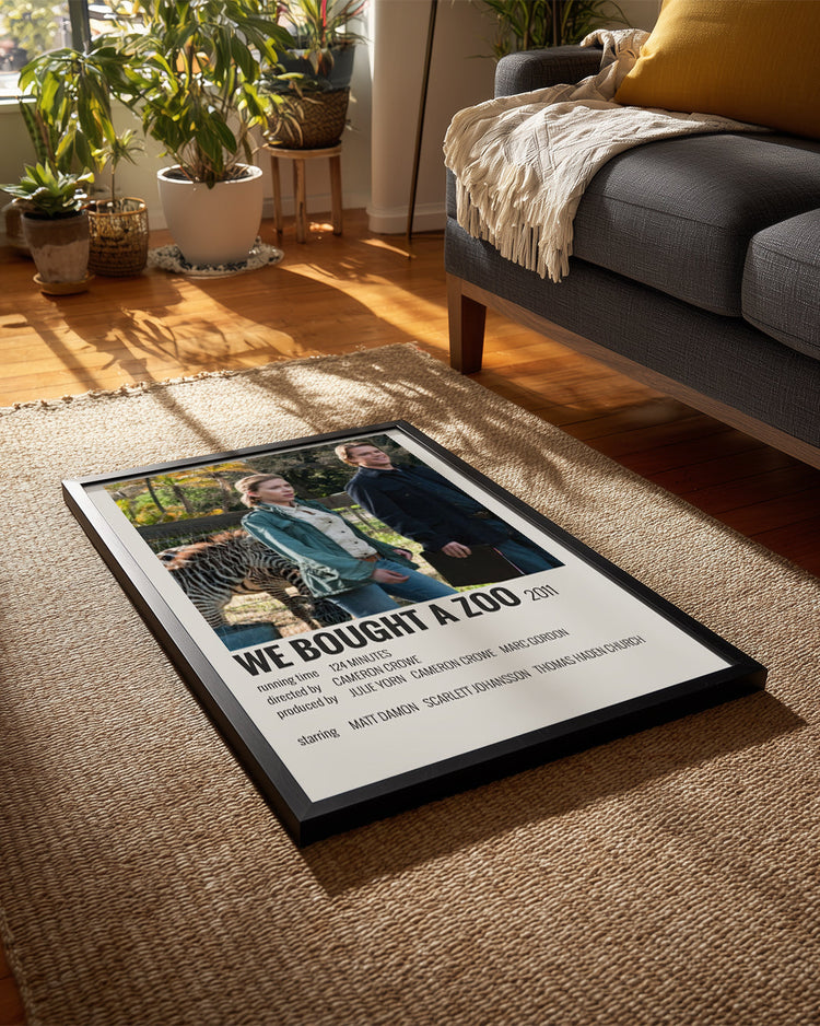 We Bought A Zoo Poster Tablosu