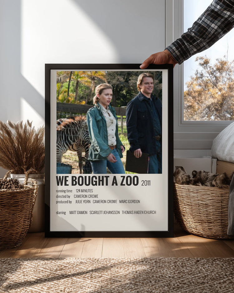 We Bought A Zoo Poster Tablosu