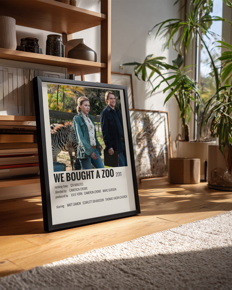 We Bought A Zoo Poster Tablosu