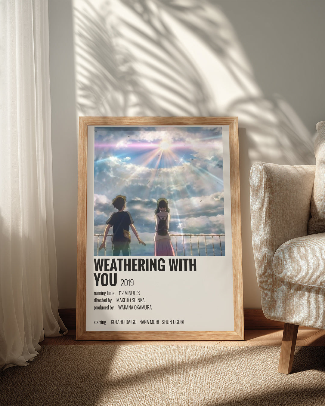 Weathering With You Poster Tablosu