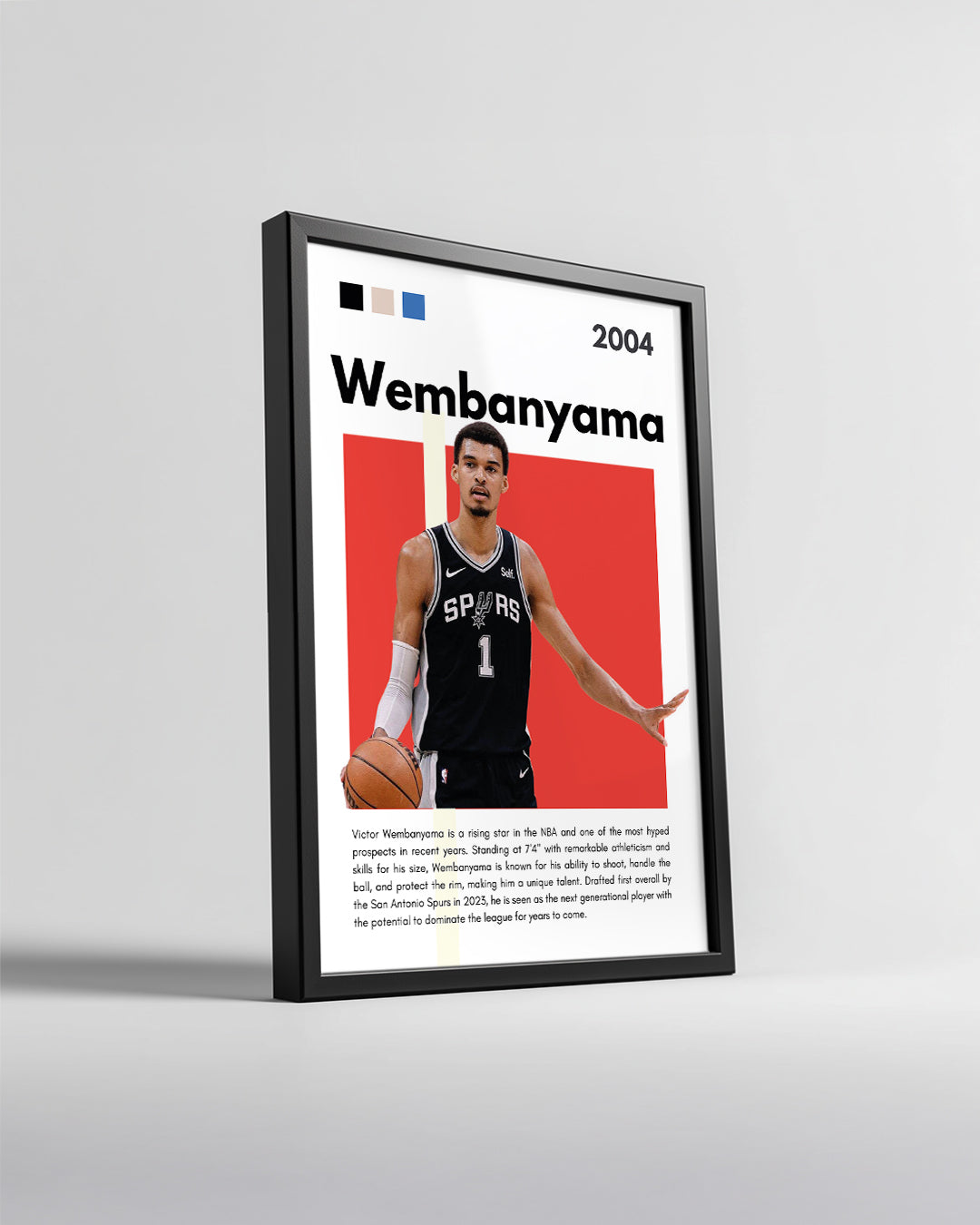 Wembanyama 2004 Poster Tablosu