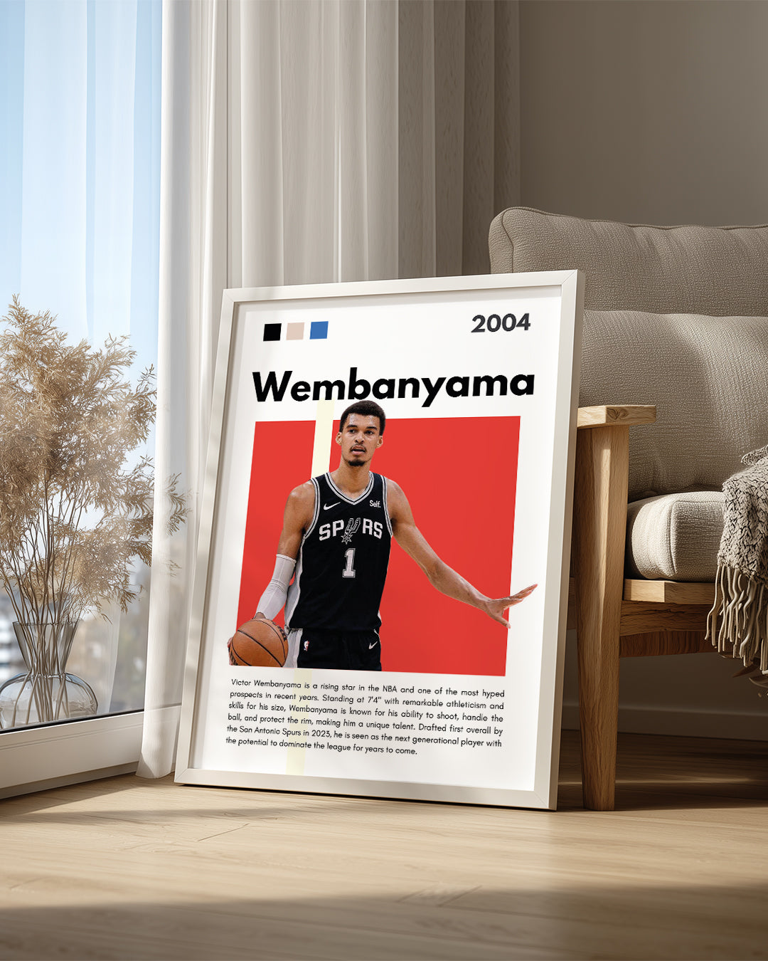 Wembanyama 2004 Poster Tablosu