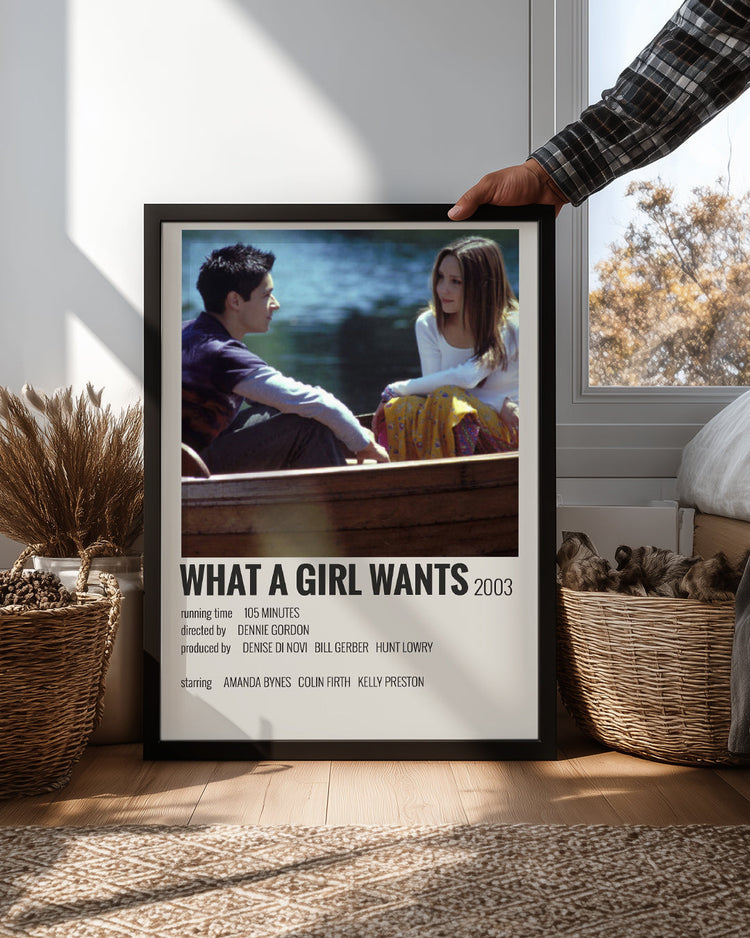 What A Girl Wants Poster Tablosu