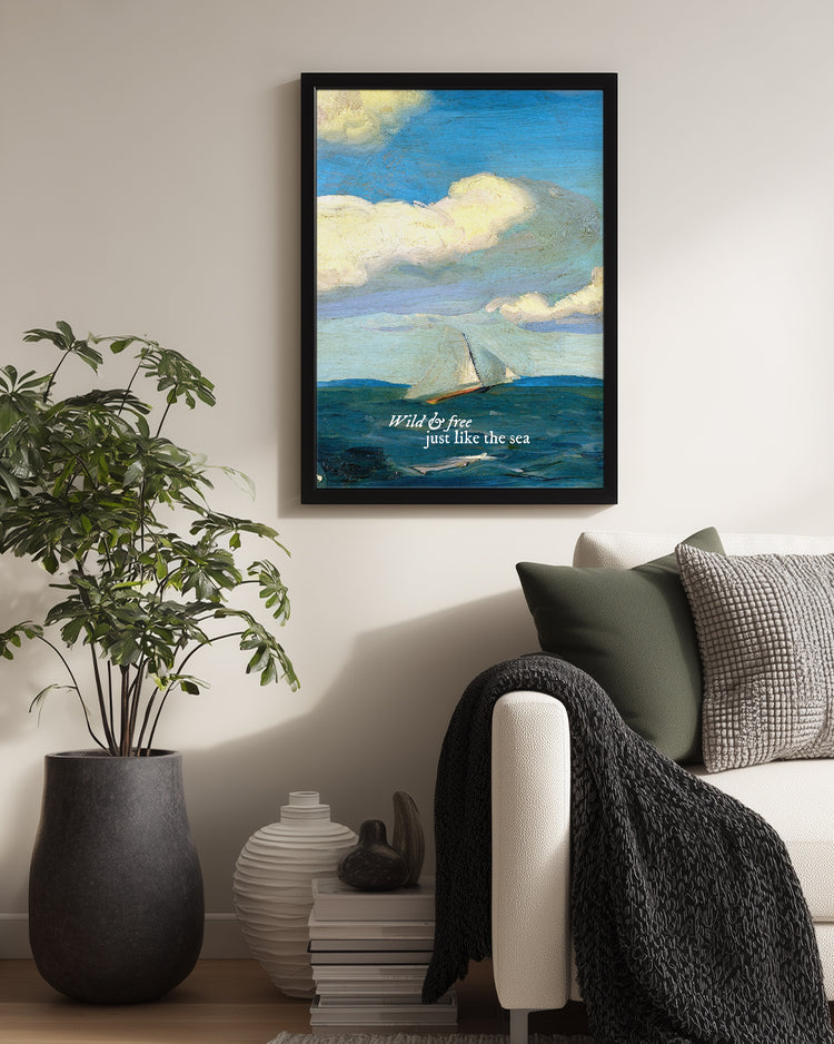 Wild Sea Poster Tablosu