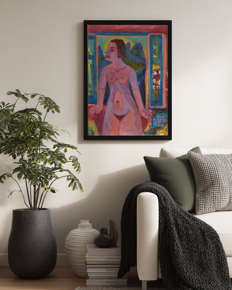 Window View Poster Tablosu