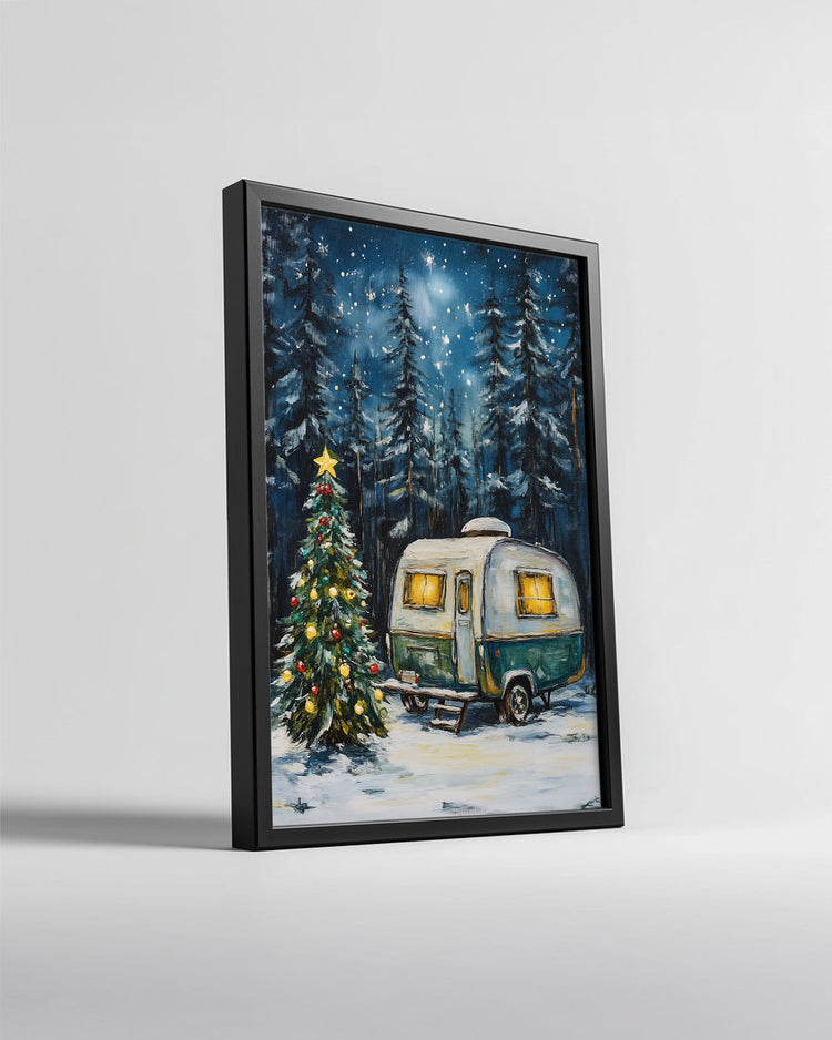 Winter Mist Morning Poster Tablosu